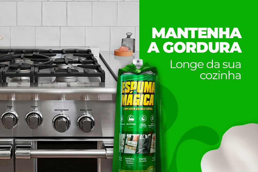 Mantenha a gordura longe da sua cozinha!