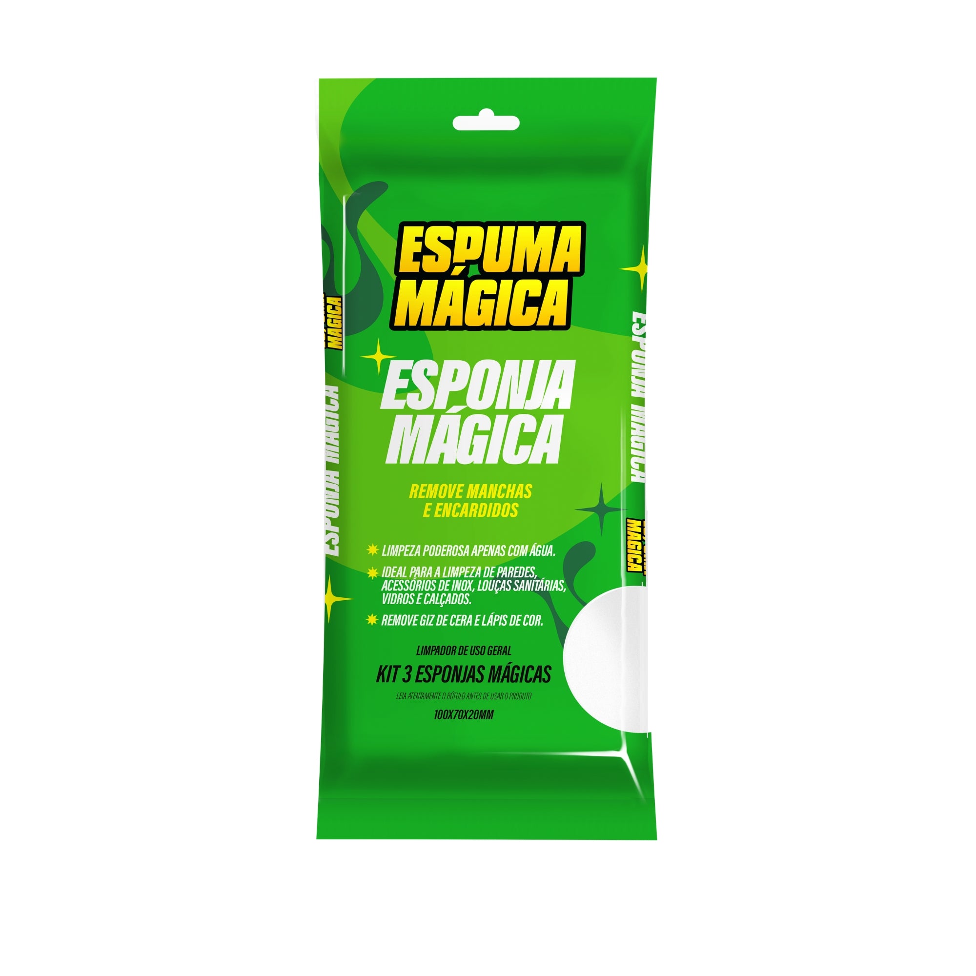 ESPUMA MÁGICA - PACK 3 ESPONJA MÁGICAS