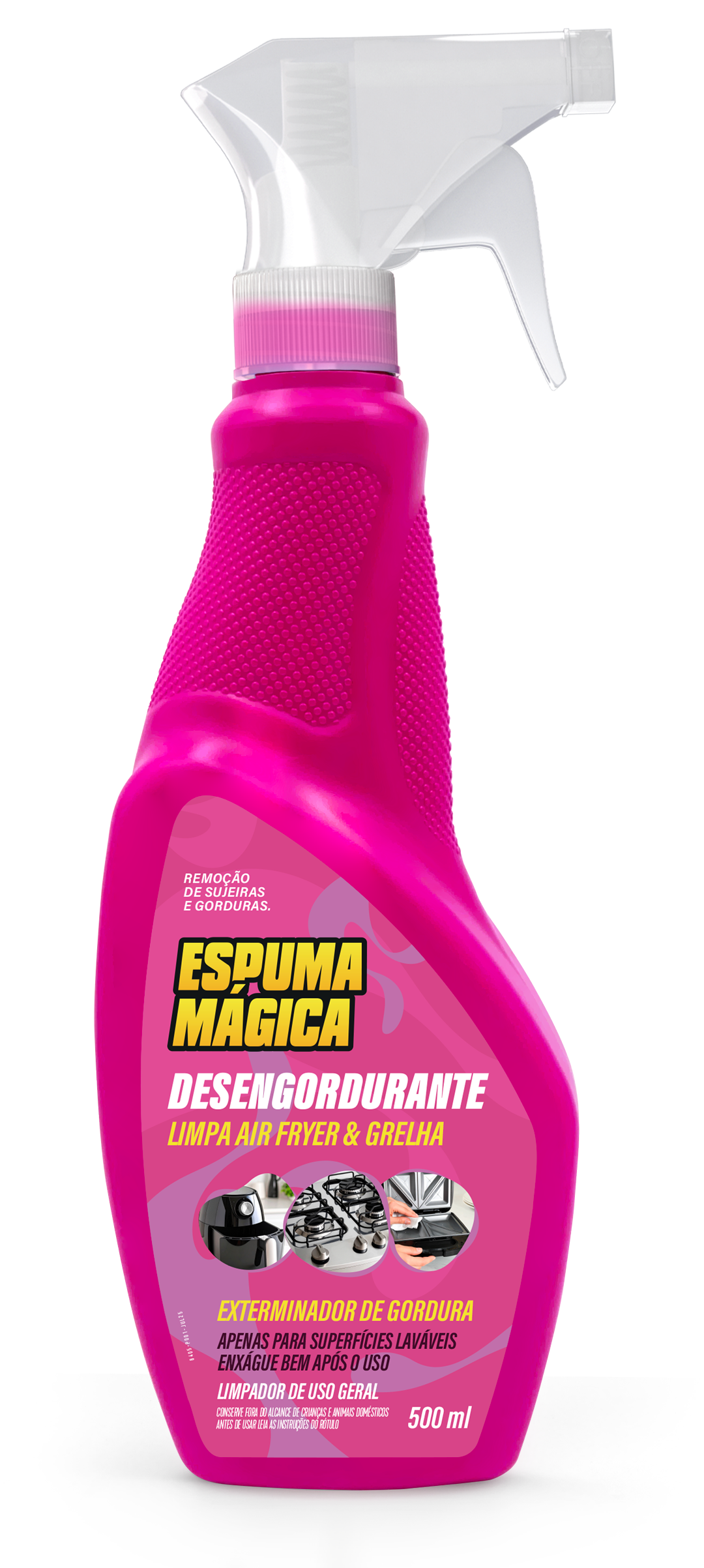 ESPUMA MAGICA LIMPA AIR FRYER E GRELHA 500ml