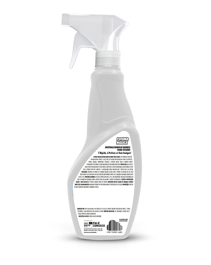 Espuma Mágica Neutralizador de Odores para Tecidos 500ml