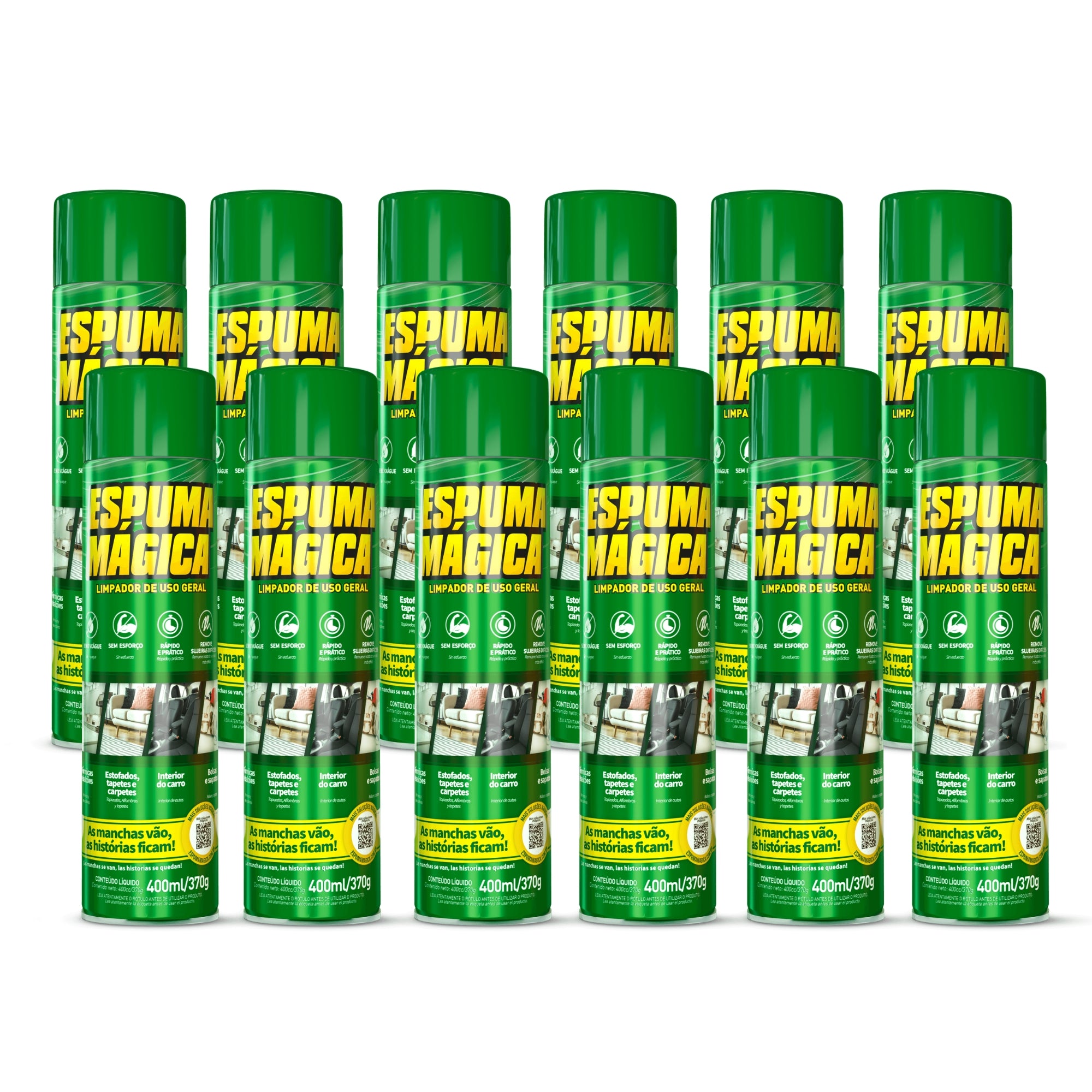 ULTRA KIT (ESPUMA MÁGICA AEROSSOL 12 UN.)
